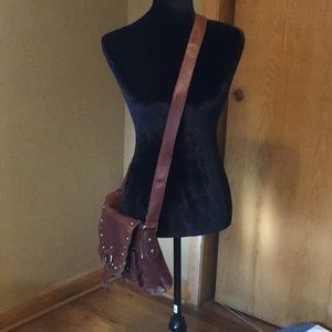 NWT Leather lucky crossbody